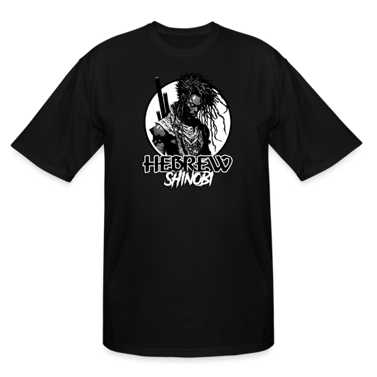 Hebrew Shinobi  Premium Tall Tee - black