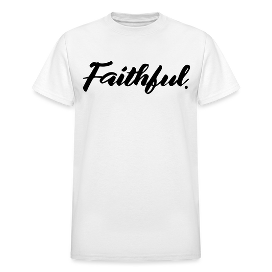 Faithful Tee - white