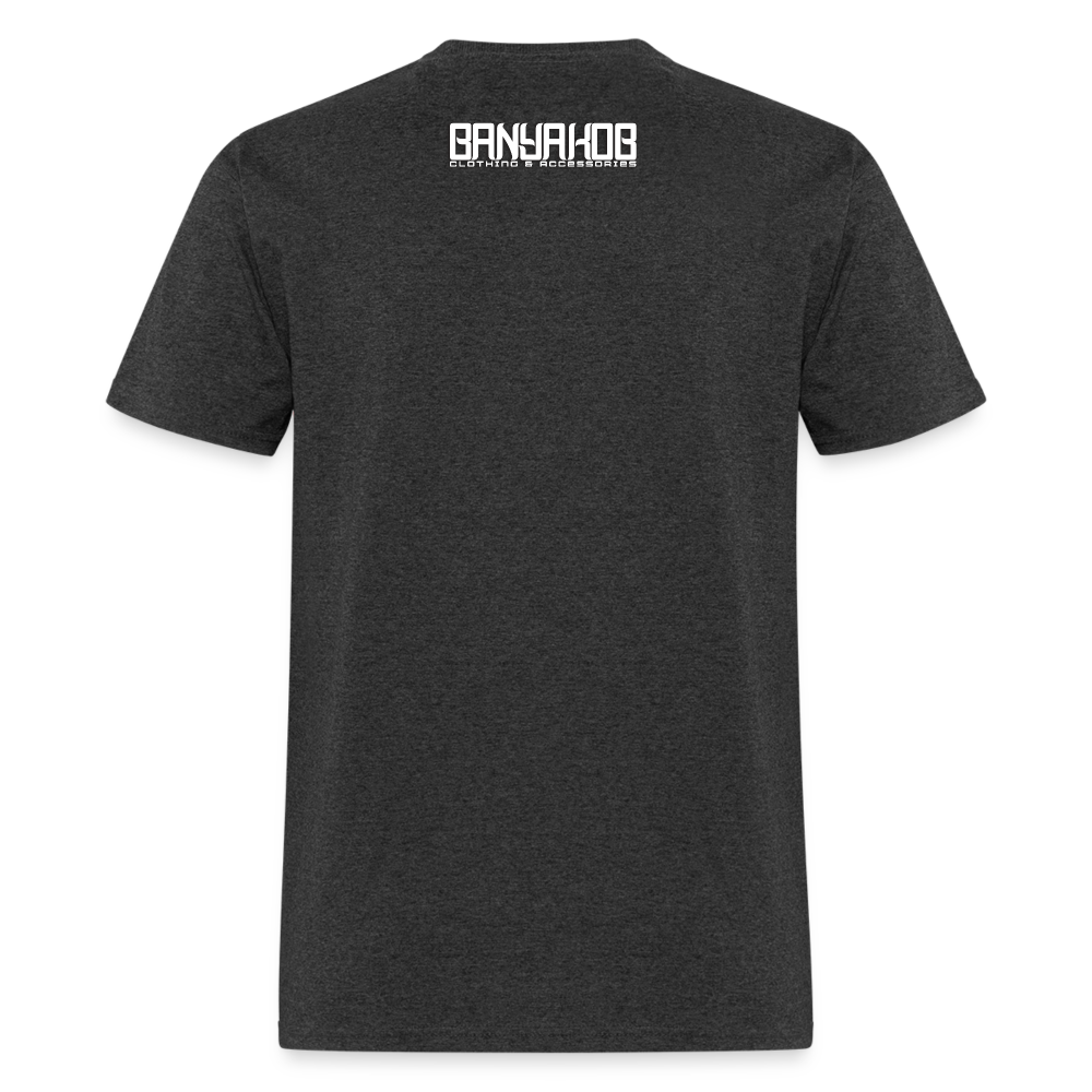 The Credo Tee - heather black