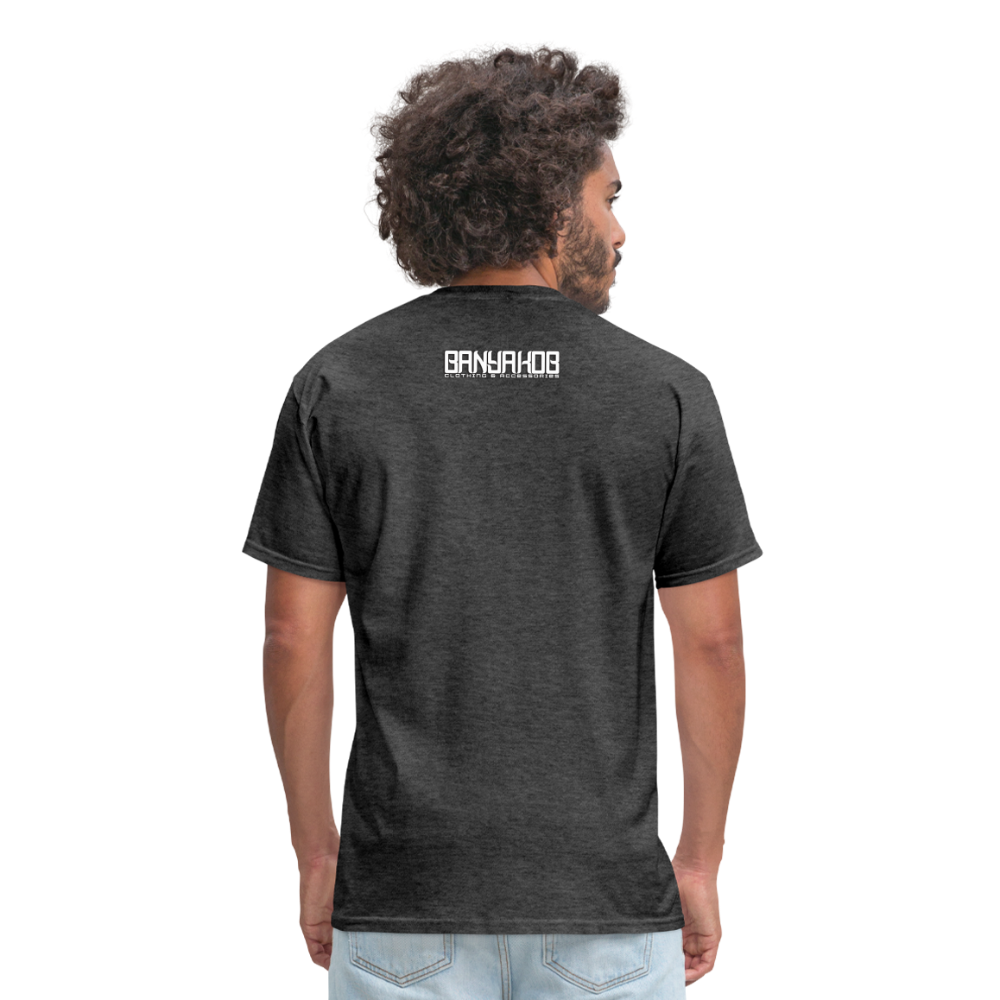 The Credo Tee - heather black