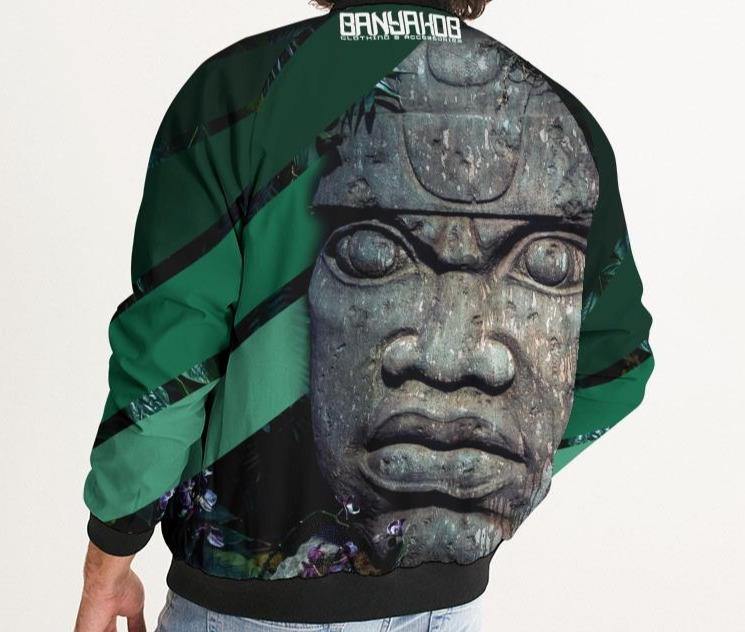 Shades of the Jungle Men's Bomber Jacket - BanYakob Clothing & Accessories