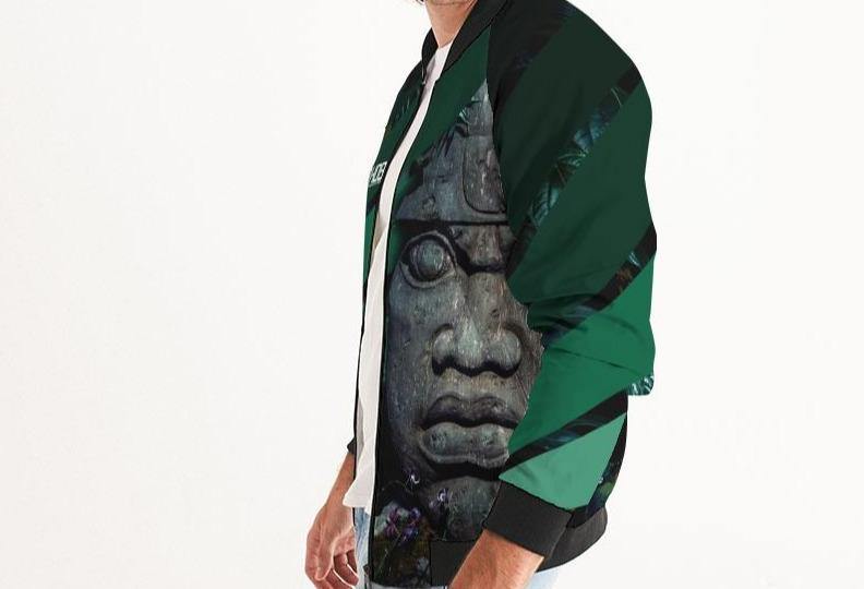 Shades of the Jungle Men's Bomber Jacket - BanYakob Clothing & Accessories