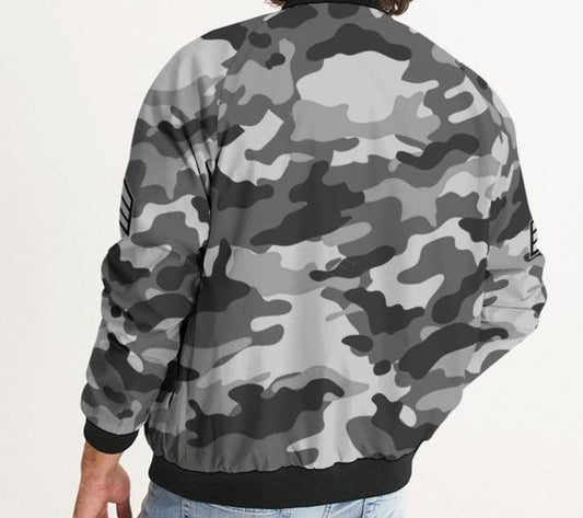 BanYakob Camo #2 Men's Bomber Jacket - BanYakob Clothing & Accessories