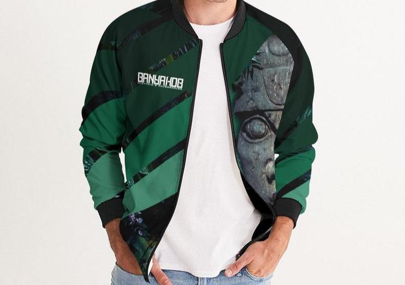 Shades of the Jungle Men's Bomber Jacket - BanYakob Clothing & Accessories