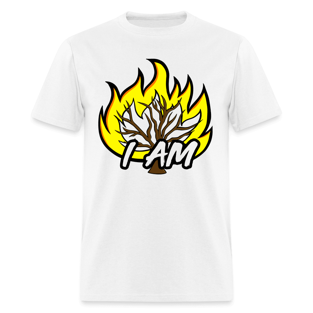 Burning Bush Tee (English) - white