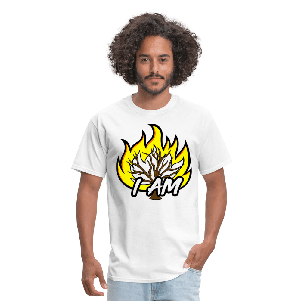 Burning Bush Tee (English) - white