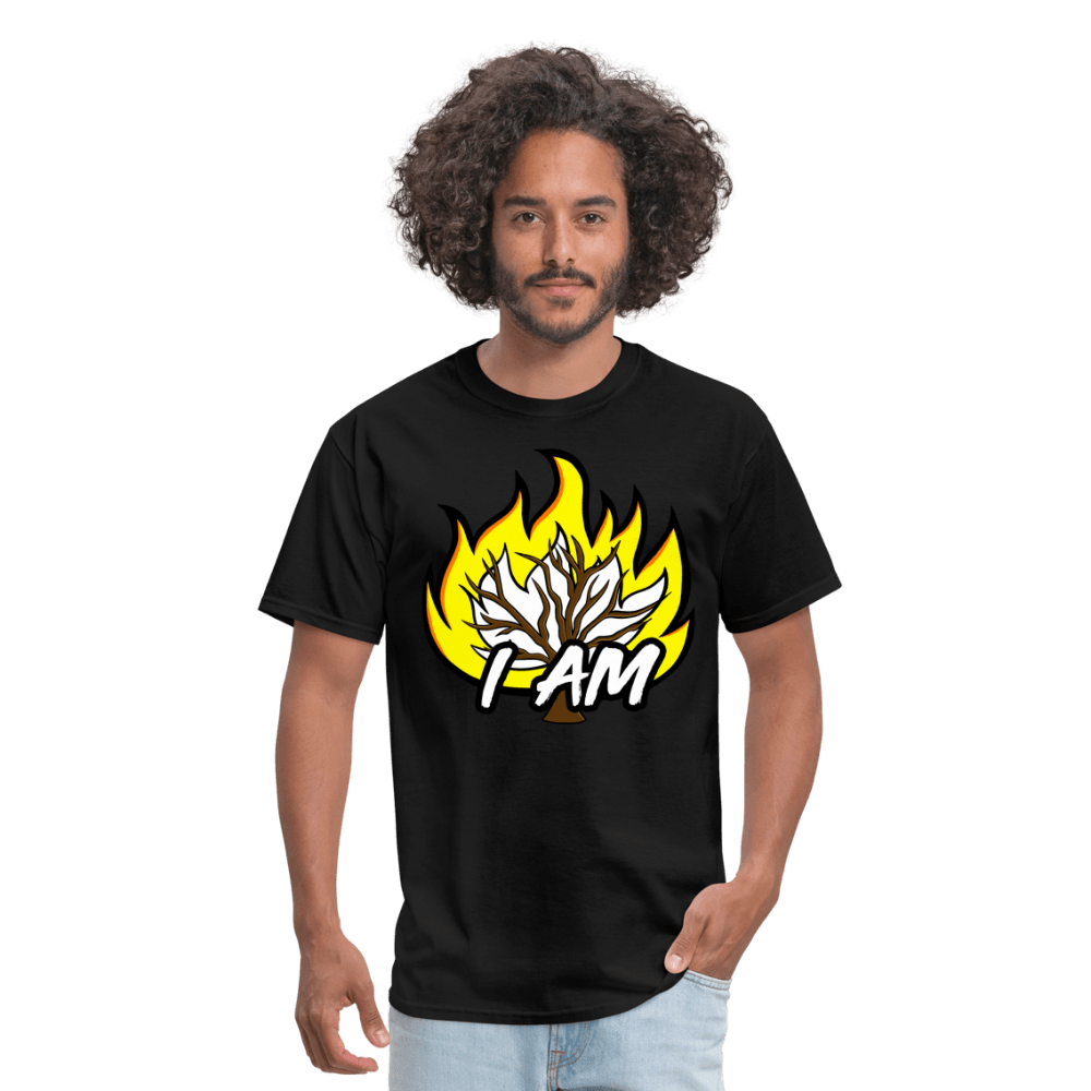 Burning Bush Tee (English) - black