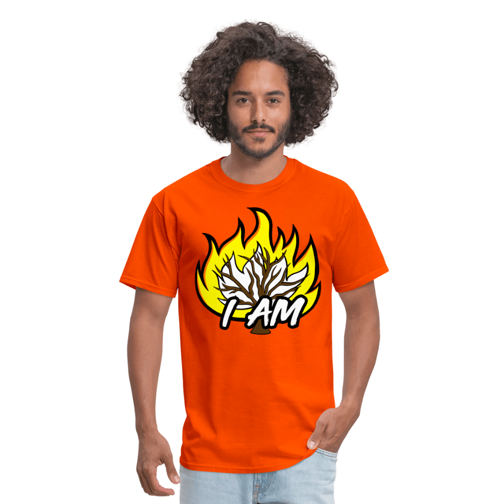 Burning Bush Tee (English) - orange