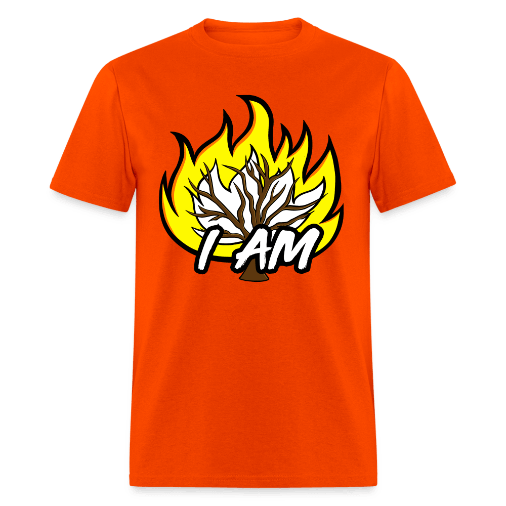 Burning Bush Tee (English) - orange